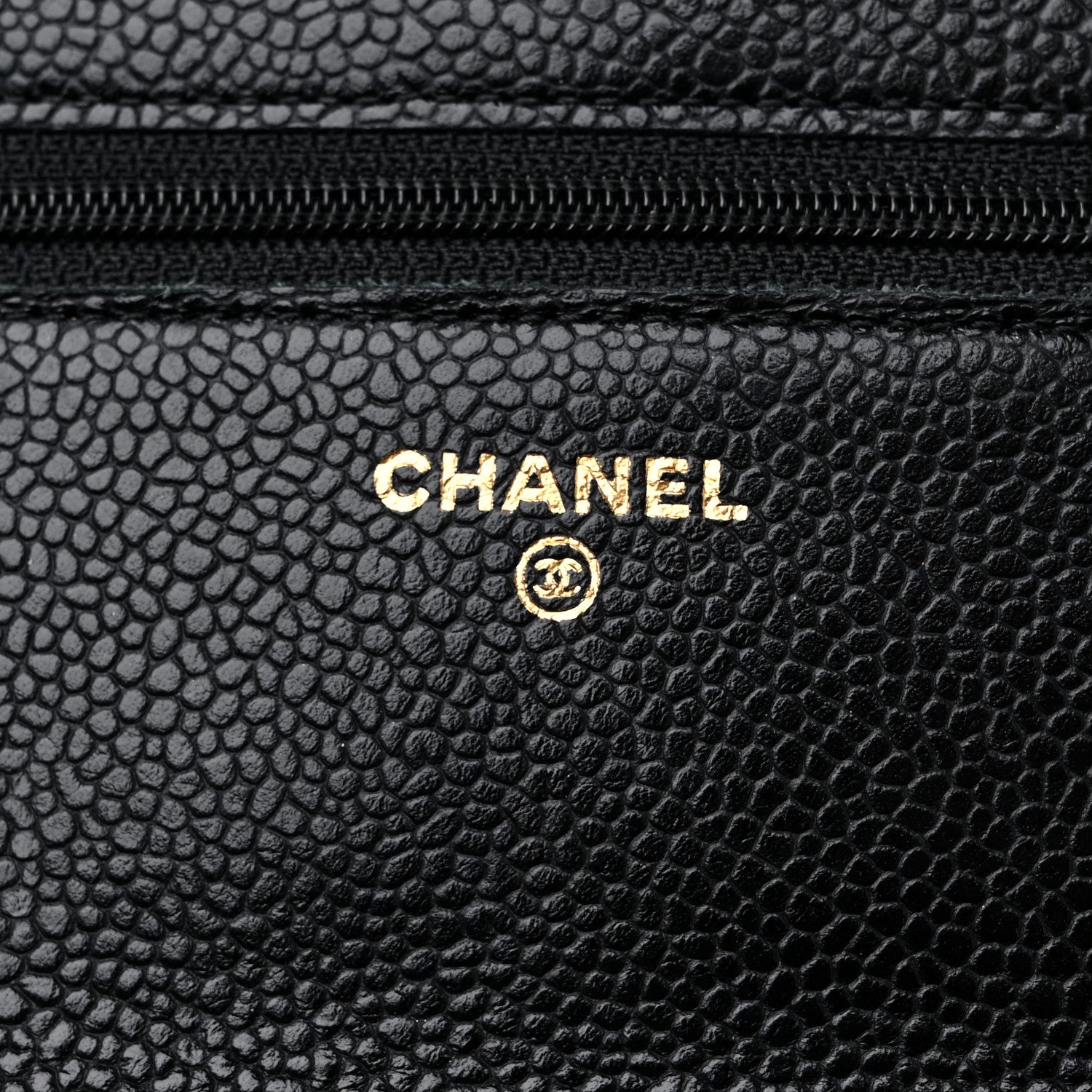 Chanel Caviar Quilted Wallet on Chain WOC Black 6 of 12