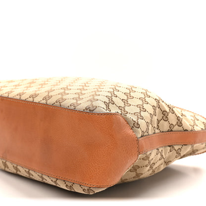Gucci Monogram Medium Marrakech Hobo Camel 10 of 11