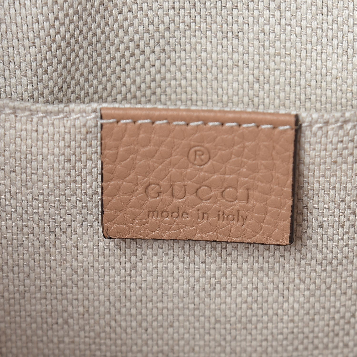 Gucci Pebbled Calfskin Small Soho Disco Bag Camelia 8 of 10