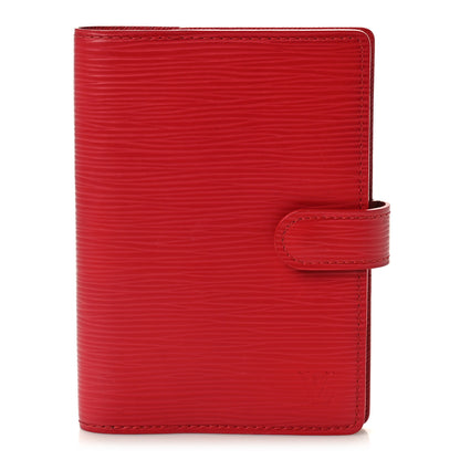 Louis Vuitton Epi Small Ring Agenda Cover Red 1 of 9