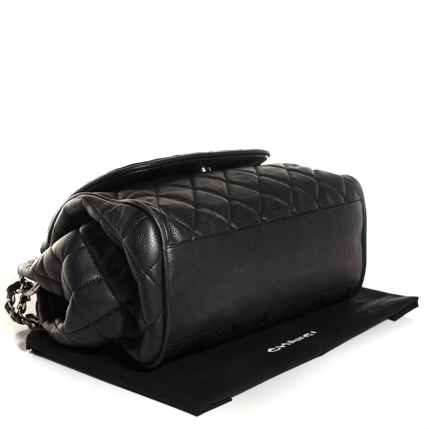 Chanel Caviar Quilted Timeless Accordion Flap Black 4 of 7