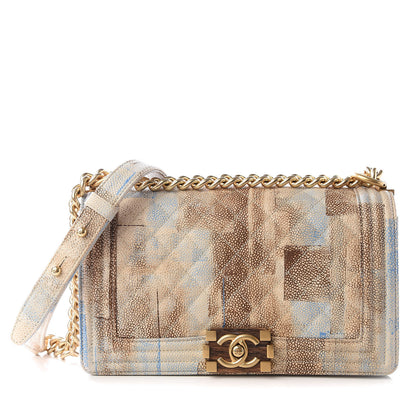 Chanel Painted Caviar Quilted Medium Boy In Cuba Flap Multicolor 1 of 7