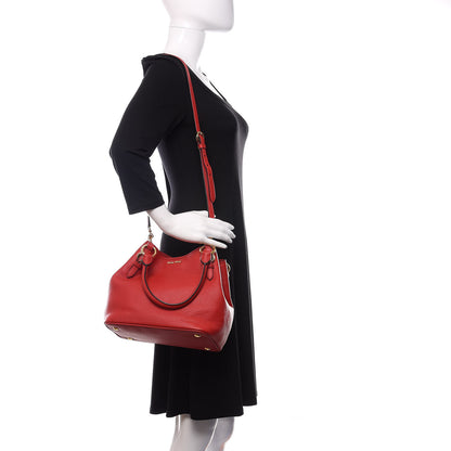 Miu Miu Vitello Phenix Shopping Tote Rosso 2 of 10