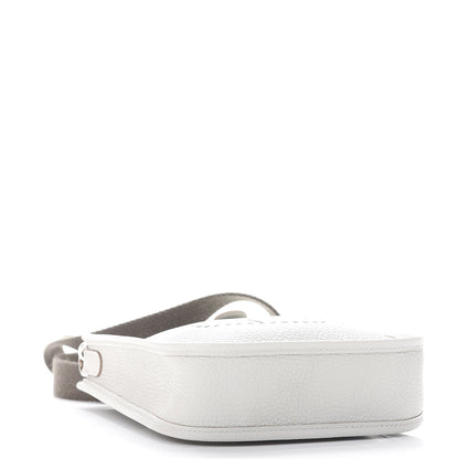 Hermes Taurillon Clemence Amazone Evelyne TPM Gris Perle Etoupe 4 of 8