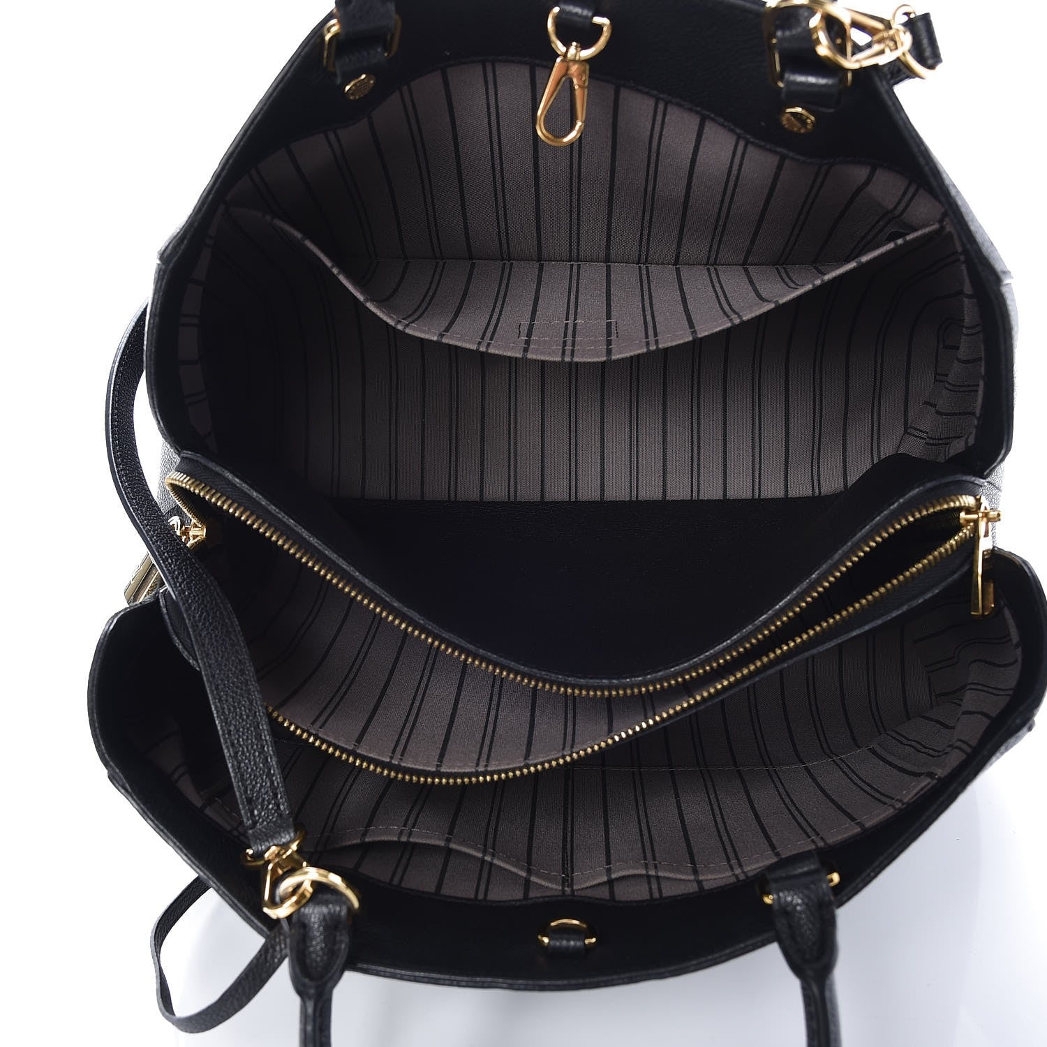 Louis Vuitton Empreinte Montaigne GM Black 5 of 8