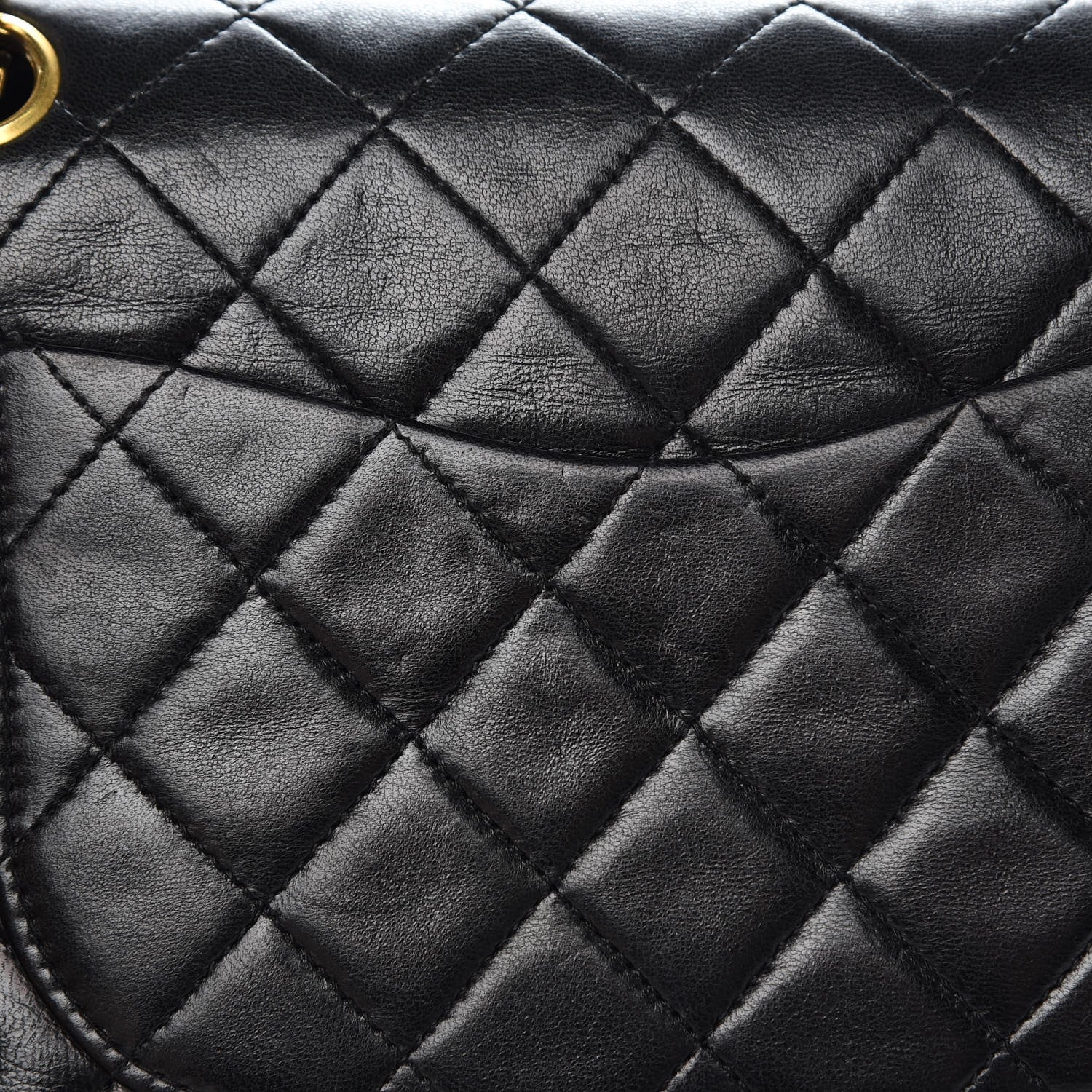 Chanel Lambskin Quilted Small Double Flap Black 9 of 15