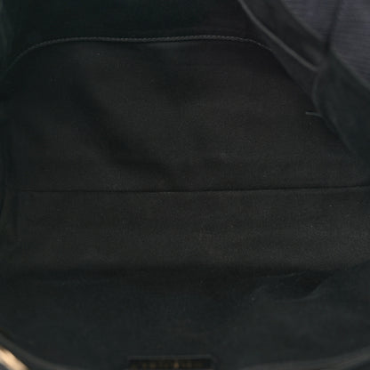 Chanel Mixed Fibers Calfskin Small Deauville Tote Black 5 of 12