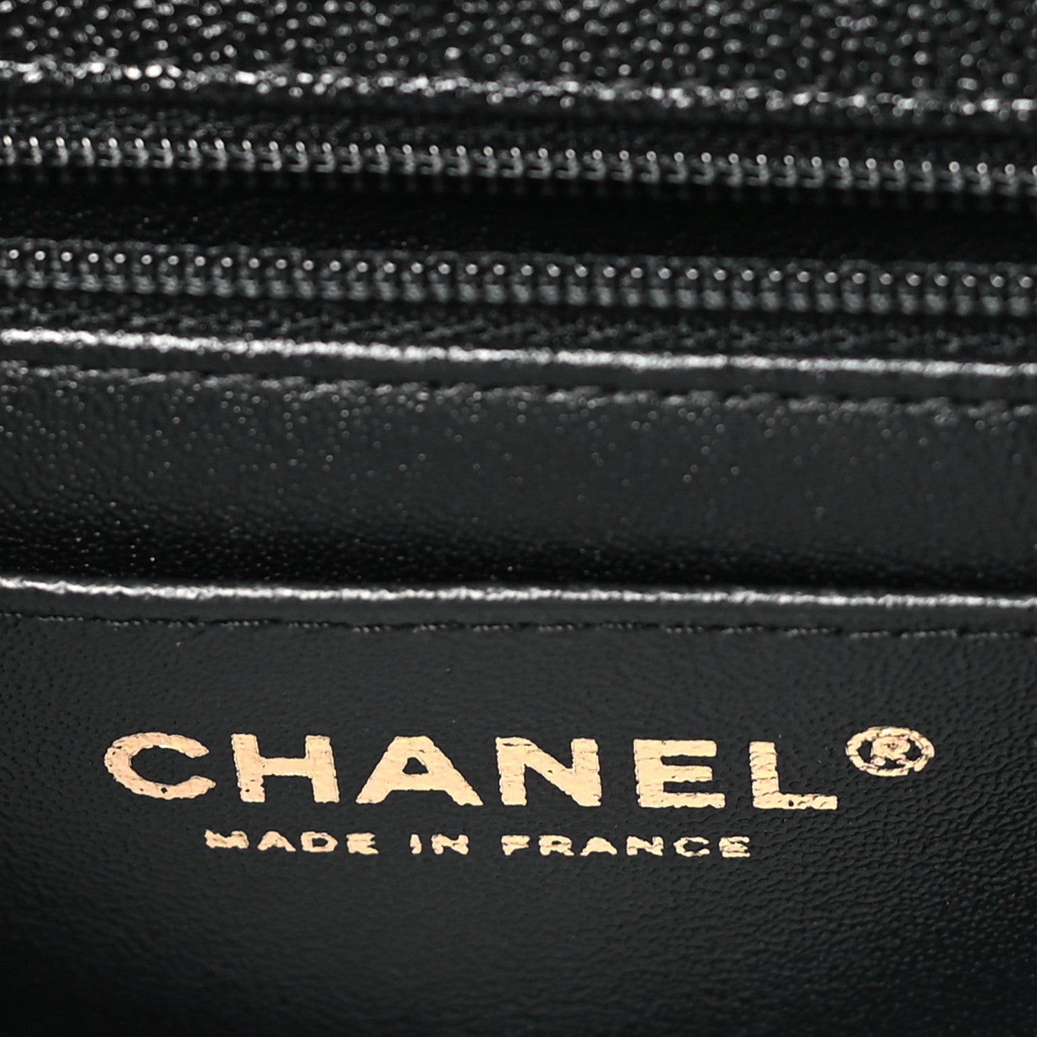 Chanel Caviar Quilted Mini Top Handle Rectangular Flap Black 6 of 10