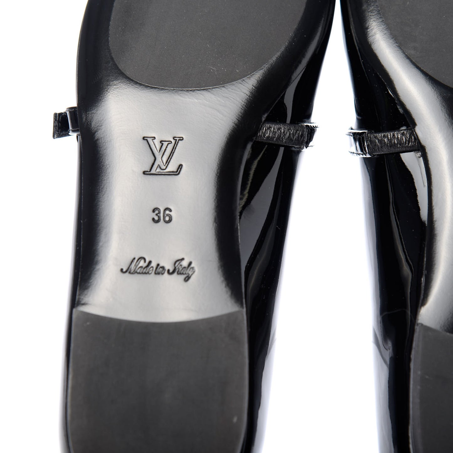 Patent Uniformes Ballet Flats 36 Black