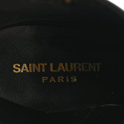 Saint Laurent Nappa Vendome Loulou Ankle Zip Boot 38 Black 6 of 10