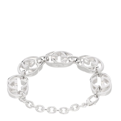 Gucci Sterling Silver Britt G Link Bracelet 2 of 4