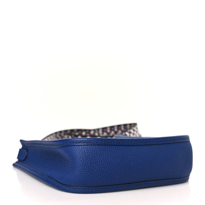 Hermes Taurillon Maurice Zigzag Evelyne TPM Bleu Saphir Bleu Zellige Indigo Black 4 of 9