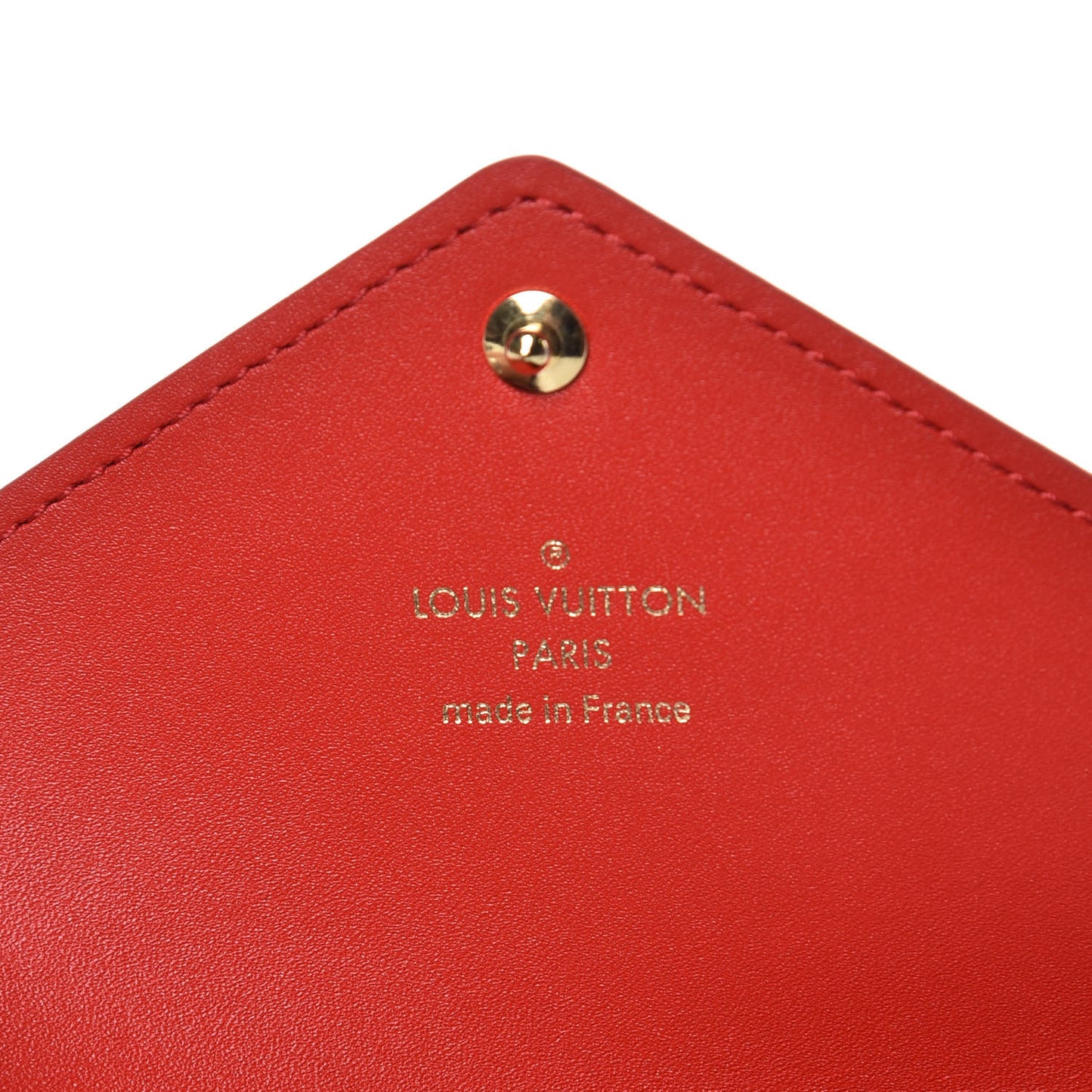 Monogram Medium Kirigami Pochette Insert Coquelicot