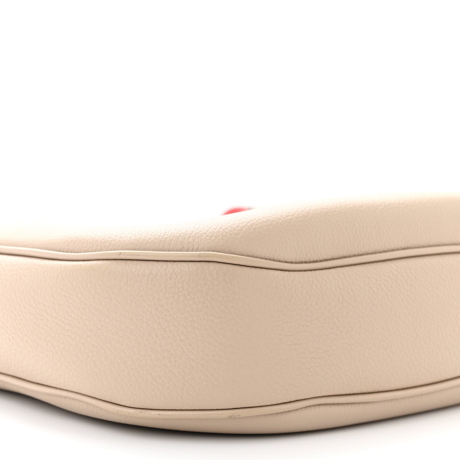 Christian Louboutin Grained Calfskin Carasky Shoulder Bag Feve 9 of 14