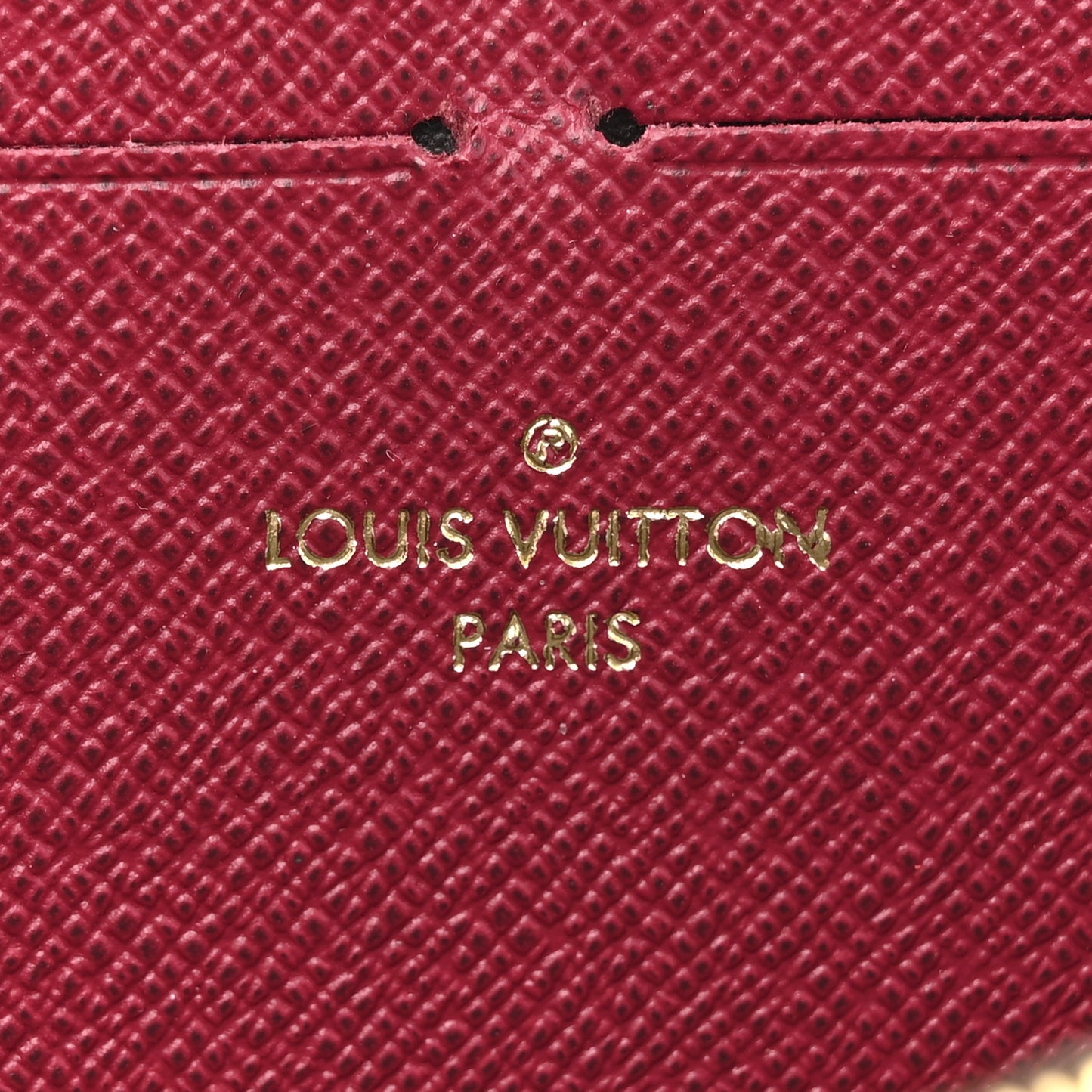 Monogram Clemence Wallet Fuchsia