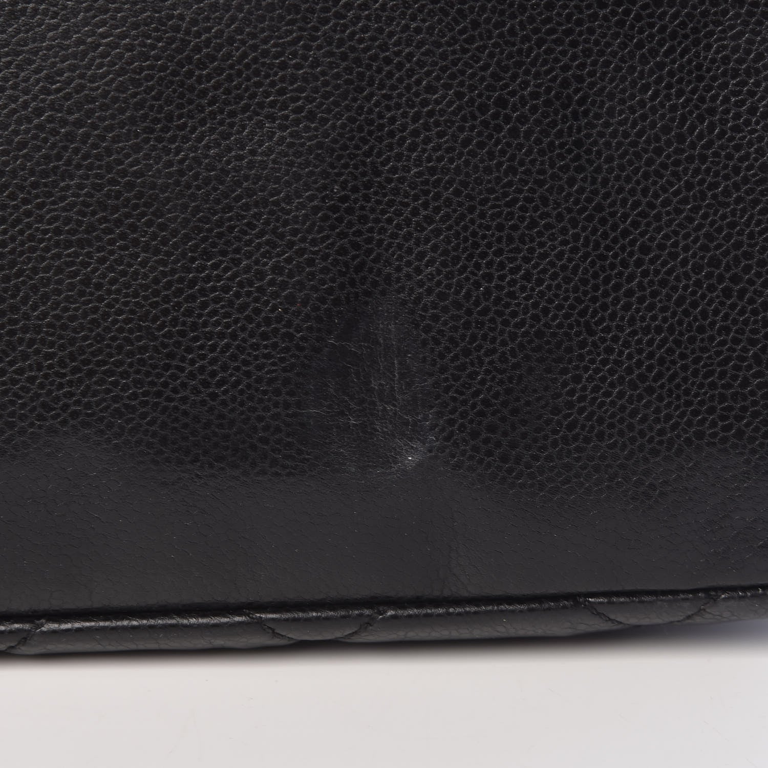 Chanel Caviar Quilted CC Timeless Soft Tote Black 15 of 19