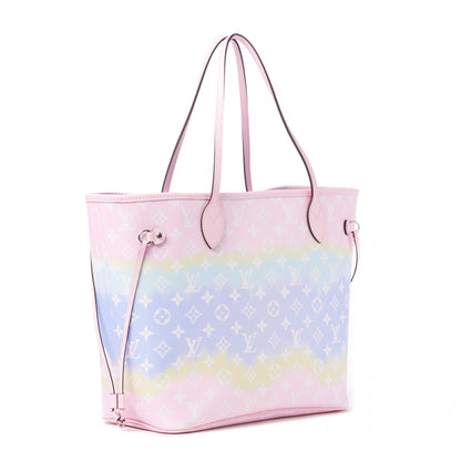 Louis Vuitton Monogram Escale Neverfull MM Pastel 2 of 8