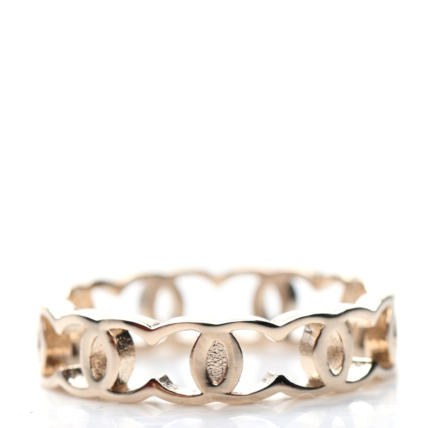 Metal CC Ring 52 Gold