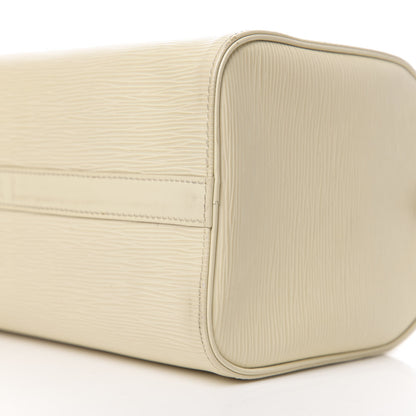 Louis Vuitton Epi Speedy 25 Ivory 8 of 11