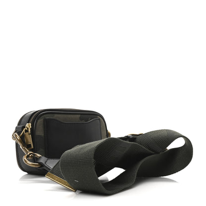 Marc Jacobs Jacquard Camouflage Snapshot Camera Bag Green 3 of 10
