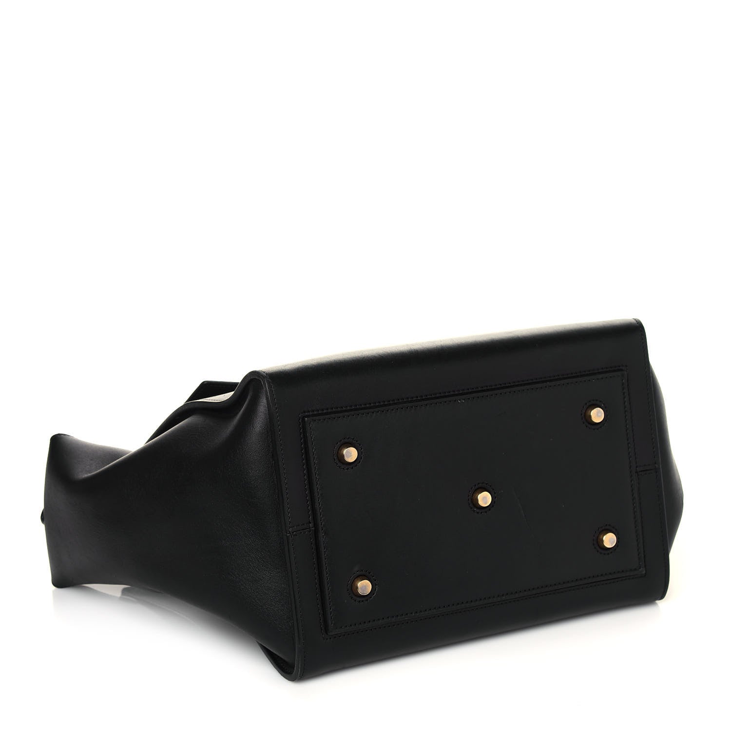 Celine Smooth Calfskin Small Tie Knot Tote Black 4 of 14
