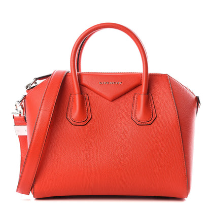 Givenchy Sugar Goatskin Small Antigona Medium Pop Red 1 of 8