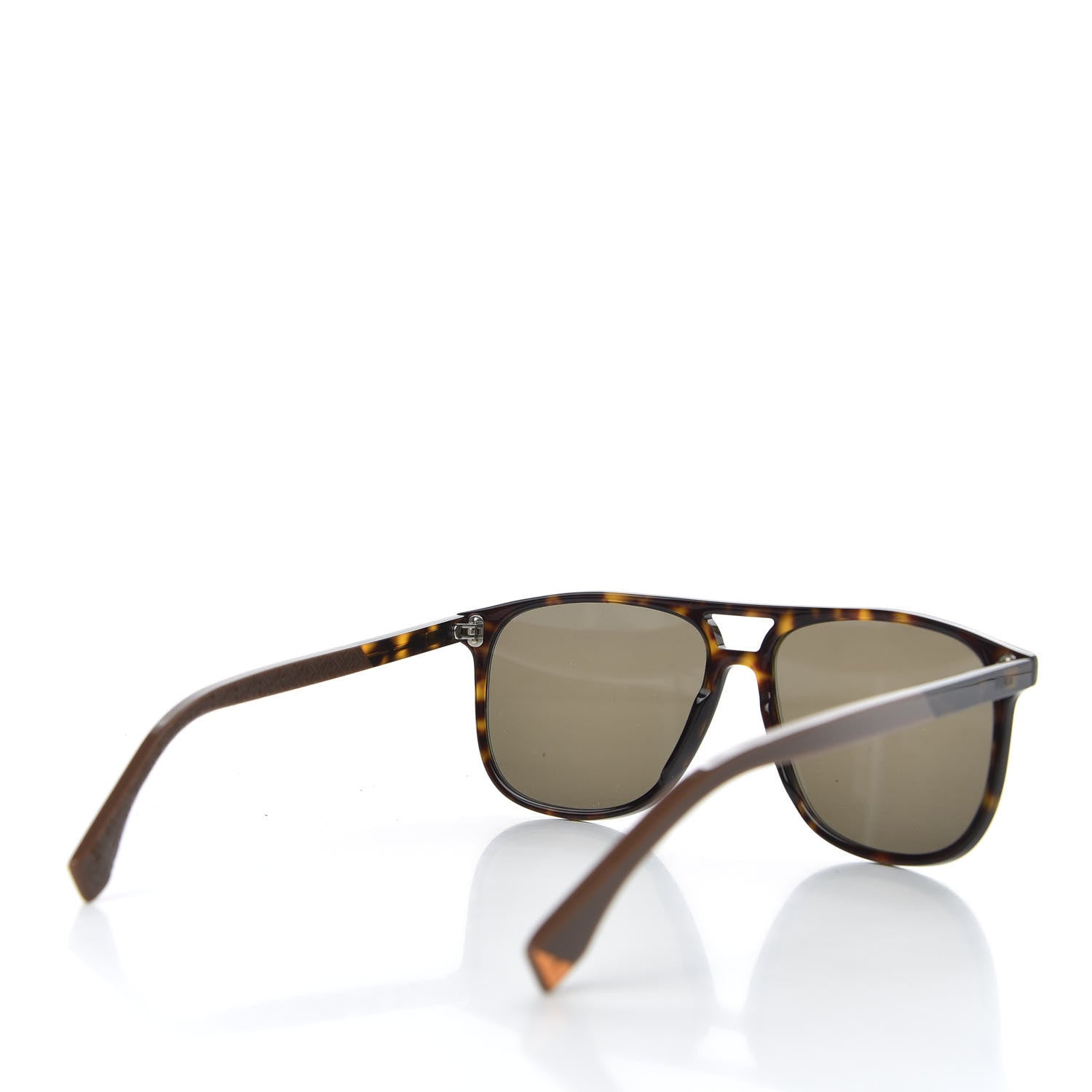Fendi Acetate Aviator FF M00556/S Sunglasses Havana 4 of 7