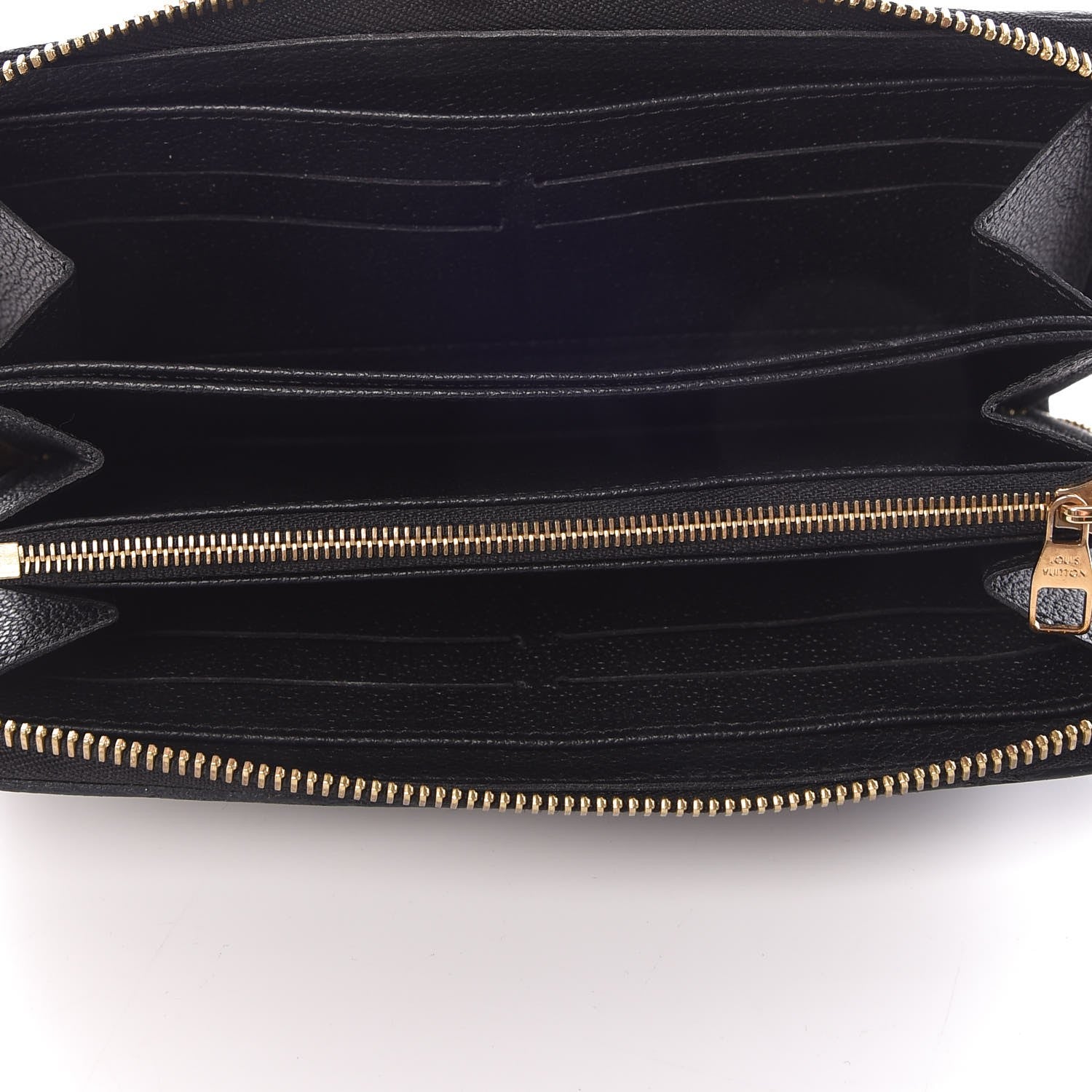 Louis Vuitton Empreinte Zippy Wallet Black 5 of 16