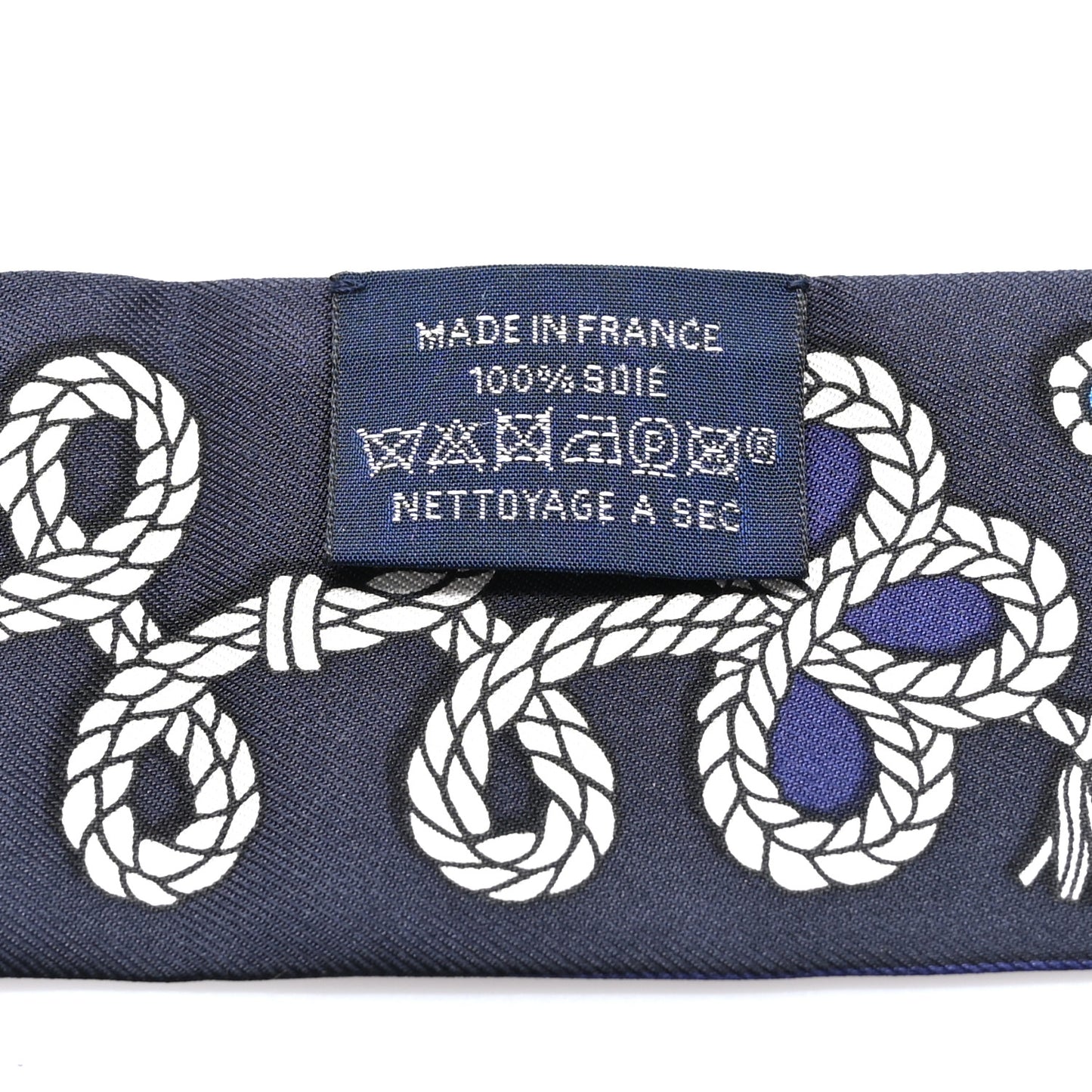 Silk Galons Et Brandebourg Twilly Indigo Rouge Vif Marine