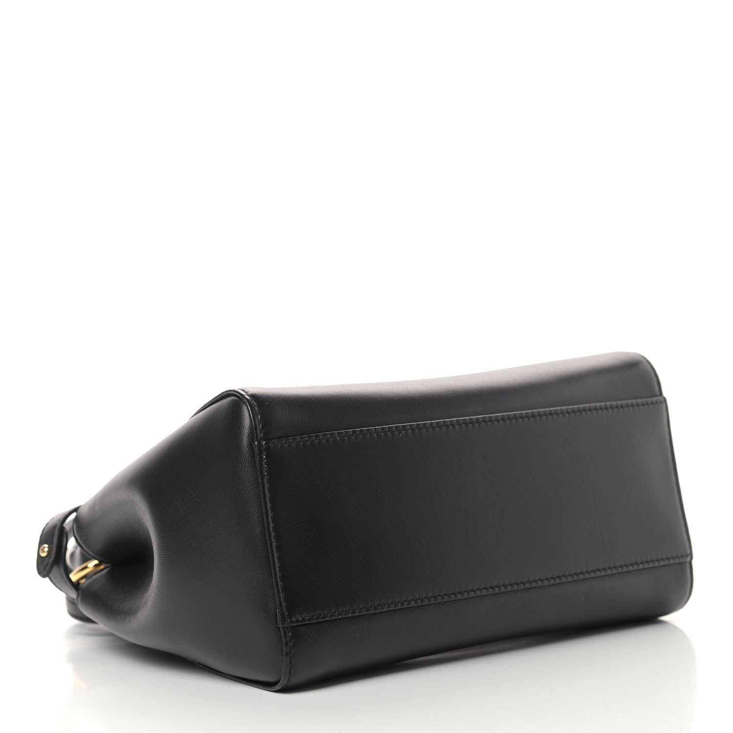 Fendi Nappa Monster Eyes Mini Peekaboo Iconic Satchel Black 5 of 12