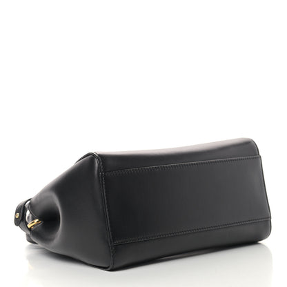 Fendi Nappa Monster Eyes Mini Peekaboo Iconic Satchel Black 5 of 12