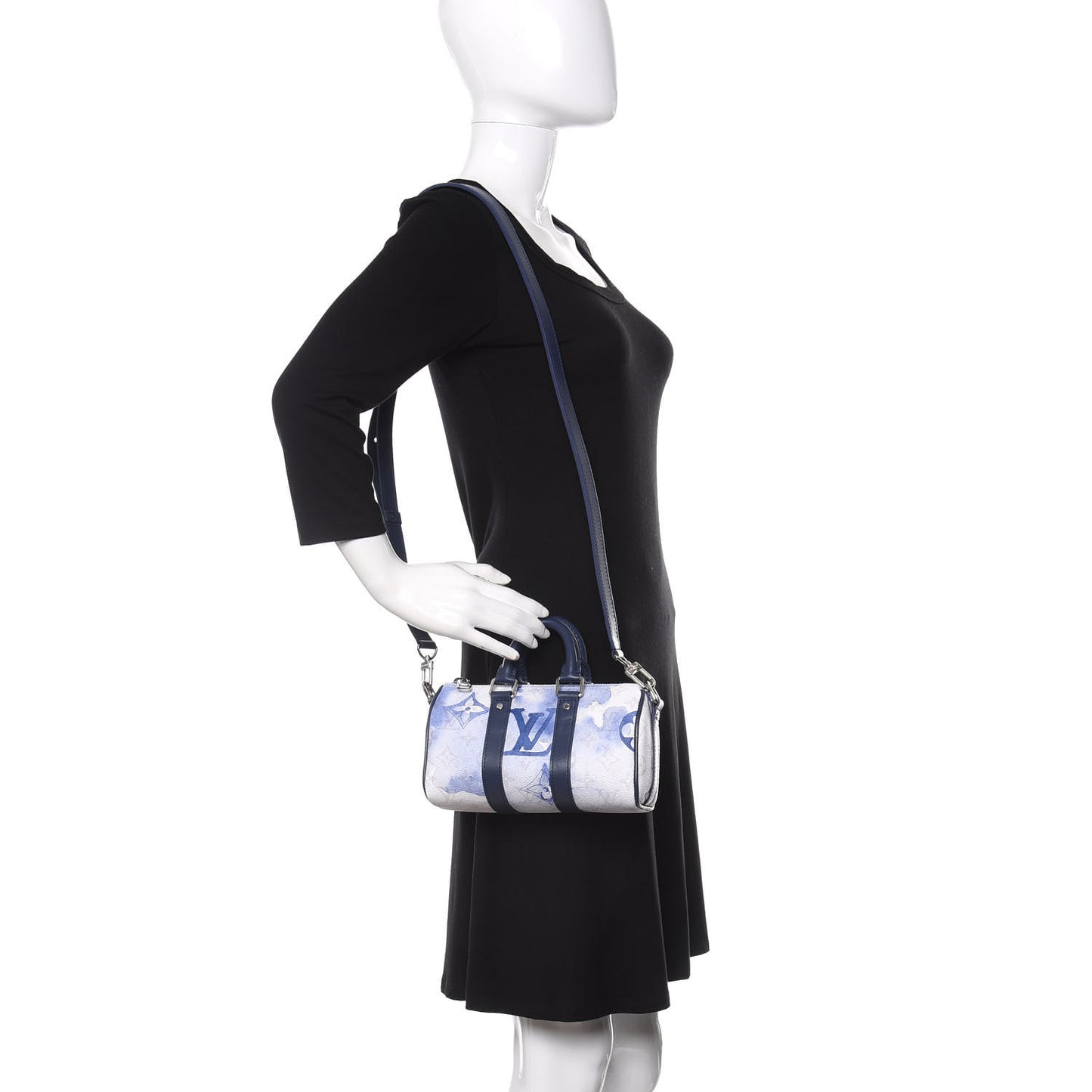 Monogram Watercolor Keepall XS Blue