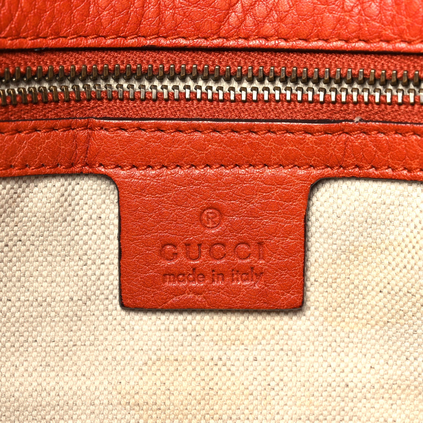 Monogram Laidback Crafty Tote Orange