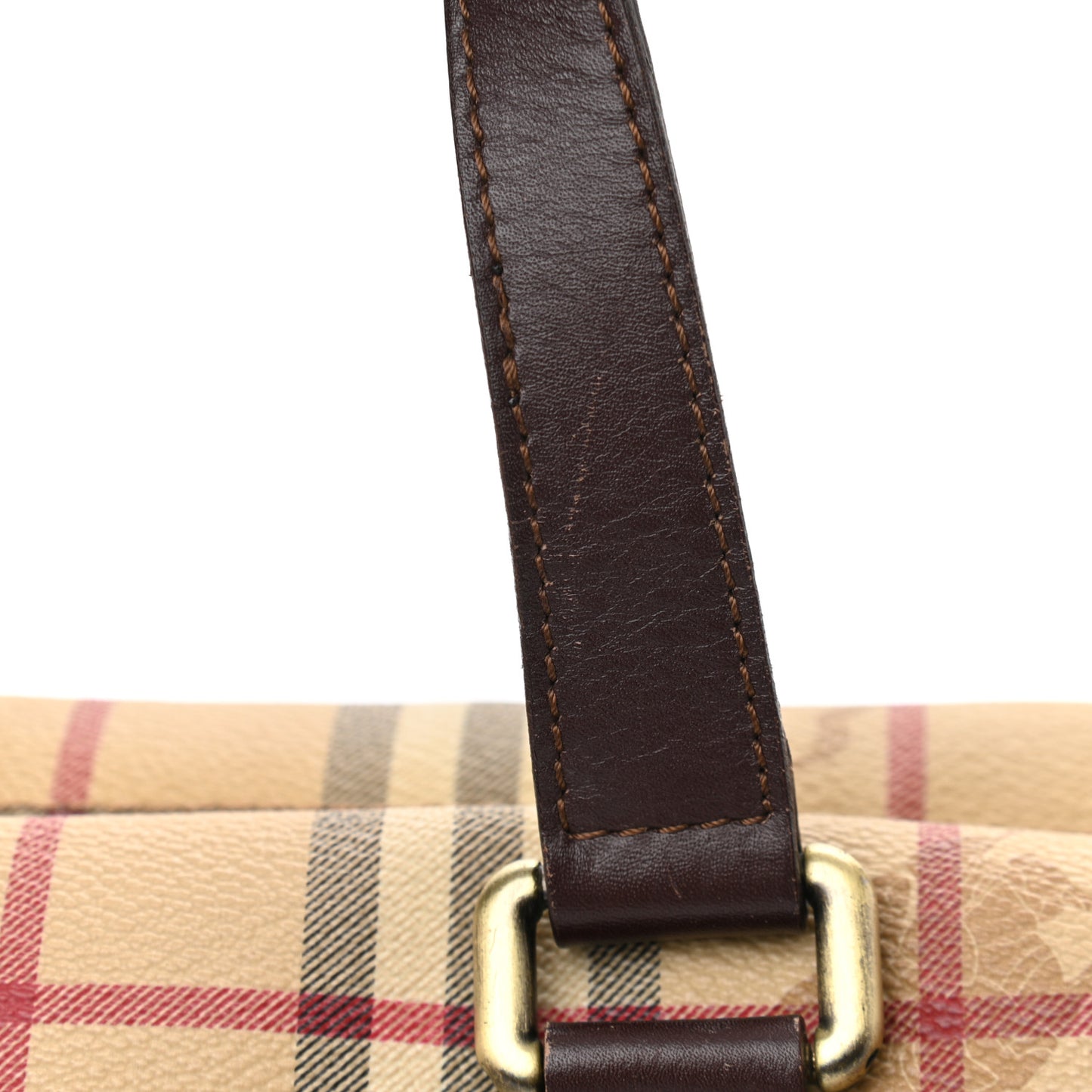 Haymarket Check Studded Bowler Brown