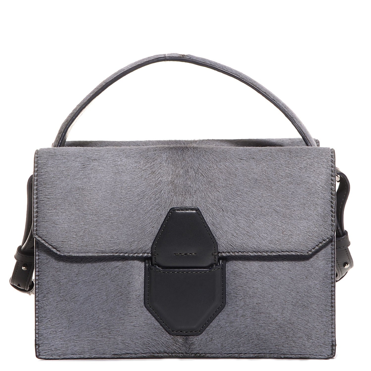 Alexander Wang Calf Hair Racketeer Sling Bag Geyser 1 of 7