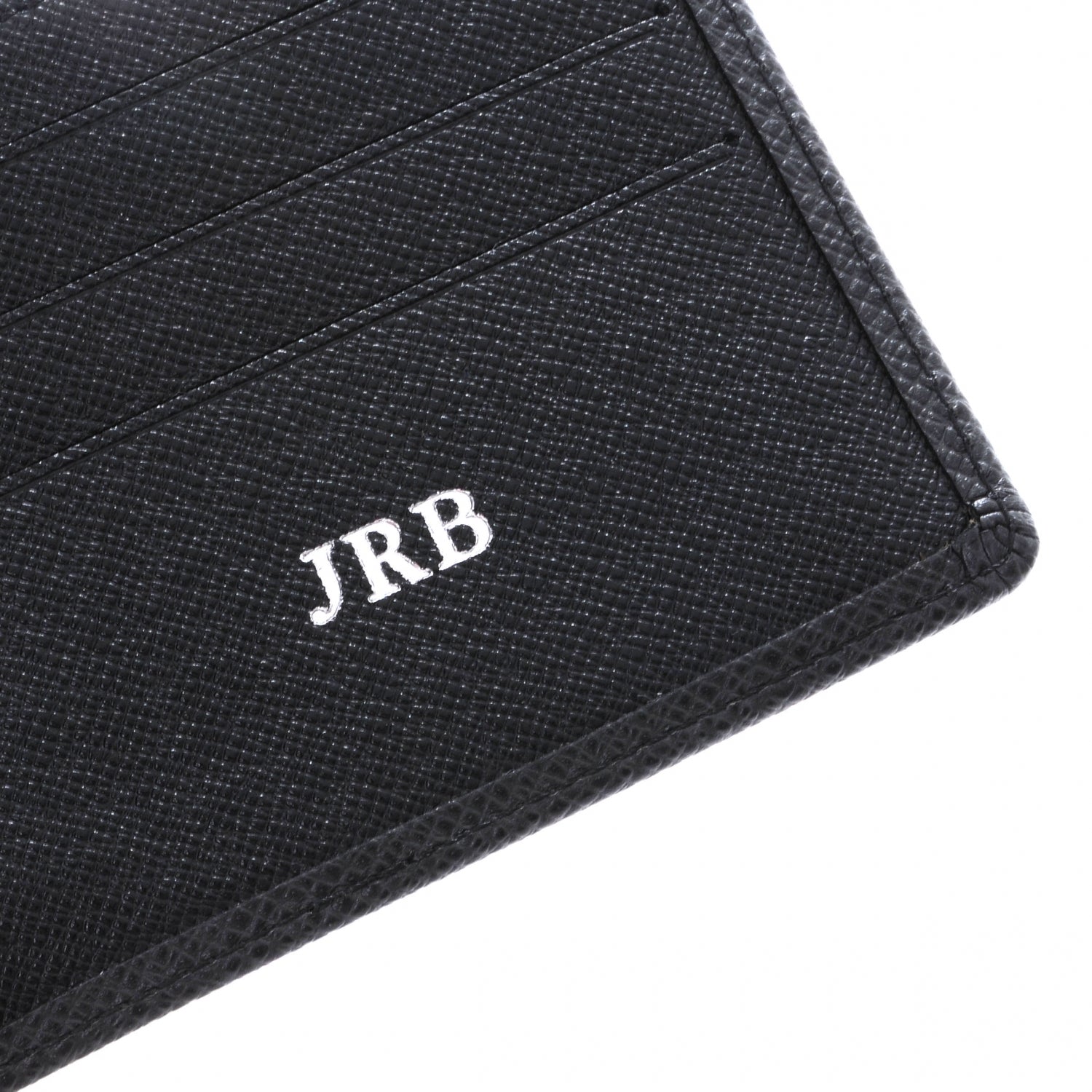 Louis Vuitton Taiga Mens Billfold Wallet w 3 Flaps Black 5 of 7