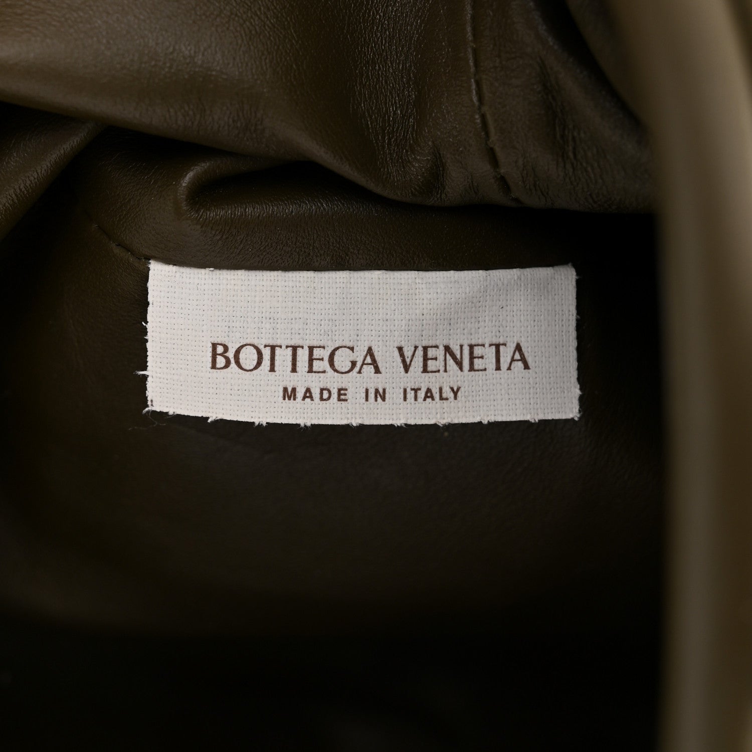 Bottega Veneta Butter Calfskin The Mini Pouch Kaki Fondente 6 of 11
