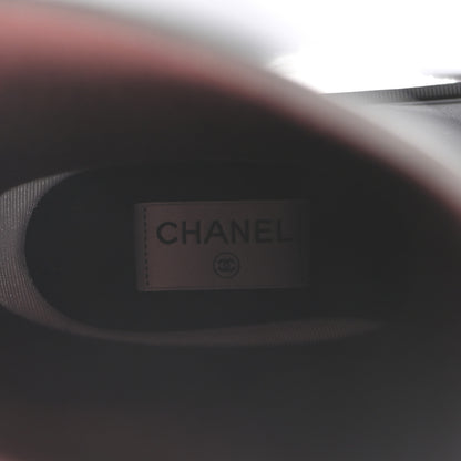 Chanel Caoutchouk CC High Boots 38 Black 7 of 8