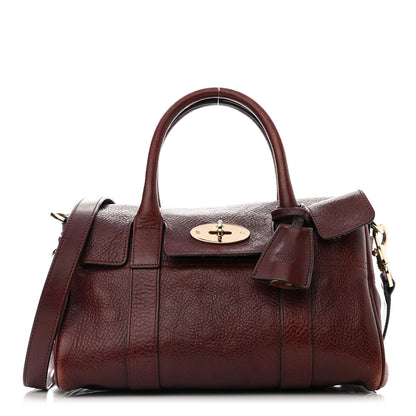 Mulberry Natural Leather Small Bayswater Oxblood 1 of 12