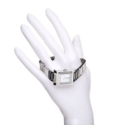 Gucci Stainless Steel Diamond Mother of Pearl 23mm 111L Quartz Watch 2 of 8