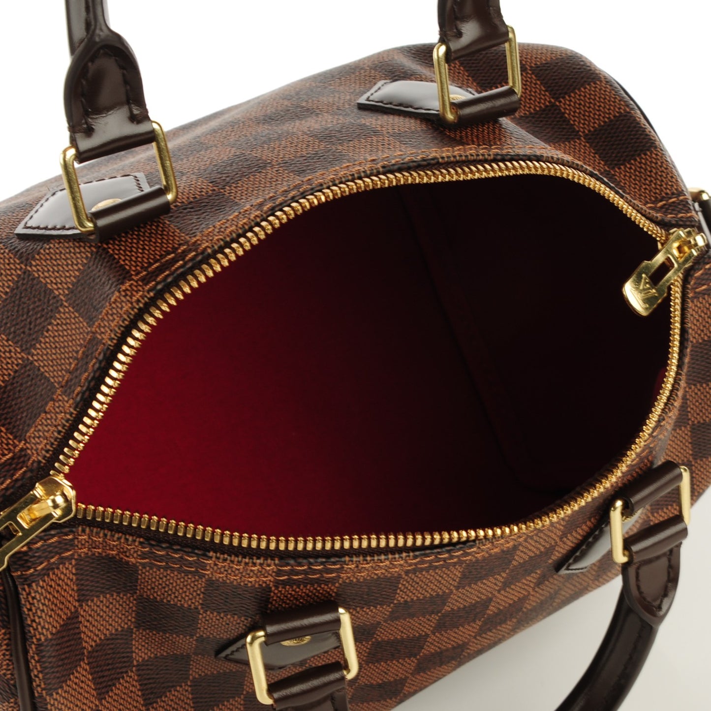 Damier Ebene Speedy Bandouliere 25