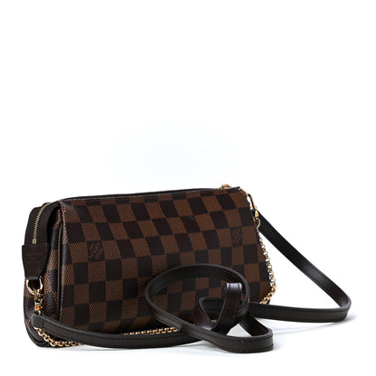 Louis Vuitton Damier Ebene Eva Clutch 2 of 4