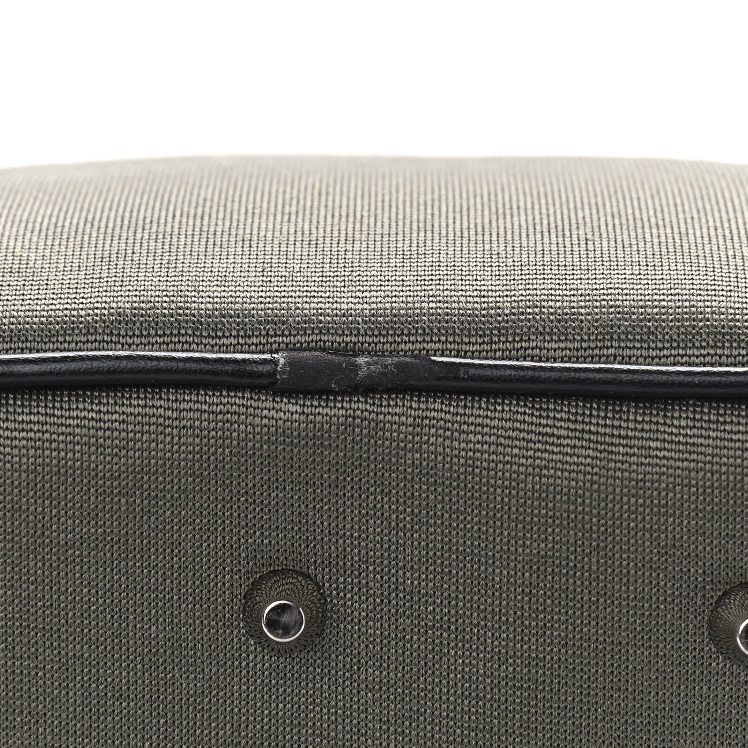 Christian Dior Silk Jersey Crystal Hardcore Bowler Bag Grey Black 11 of 15