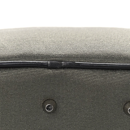 Christian Dior Silk Jersey Crystal Hardcore Bowler Bag Grey Black 11 of 15