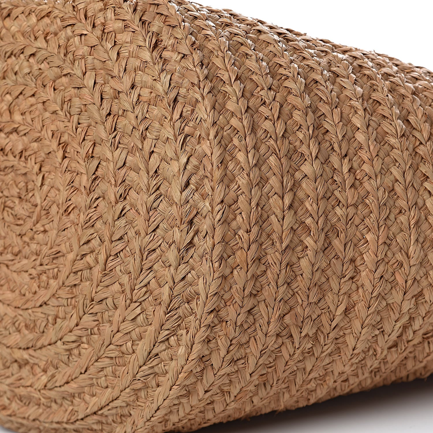 Saint Laurent Raffia Calfskin Medium Panier Tote 9 of 10