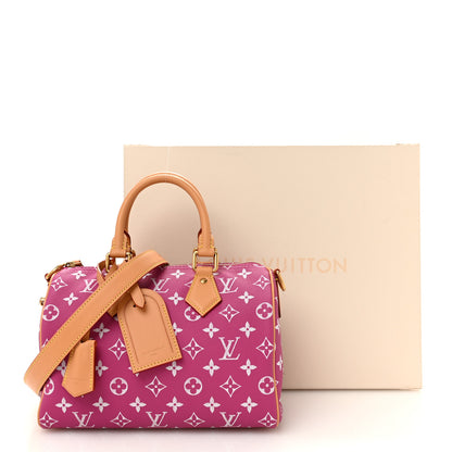 Louis Vuitton Calfskin Monogram Speedy P9 Bandouliere 25 Agate Agate 12 of 12