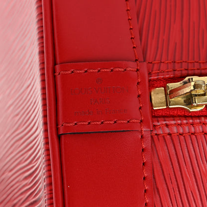 Louis Vuitton Epi Alma PM Castillan Red 6 of 10