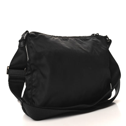 Prada Tessuto Nylon Messenger Bag Black 3 of 9