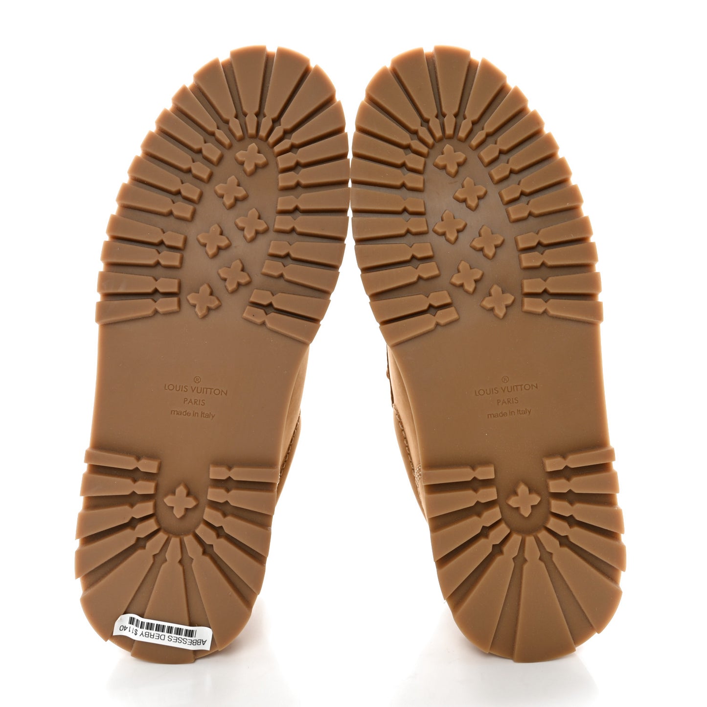Suede Mens Abbesses Derby Beige