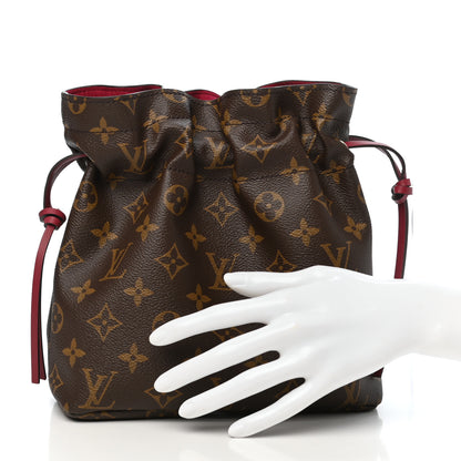 Louis Vuitton Monogram Pouch Noe Fuchsia 2 of 7